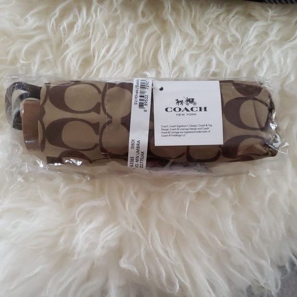 💥COACH💥Signature Mini Umbrella - Picture 2 of 2